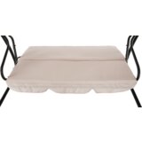 Kondela Vrtna gugalnica, zložljiva, bež/siva, NAILA | Shoptok.si