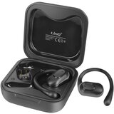 LINQ Bluetooth športne slušalke z zračnim vodenjem z ohišjem za polnjenje, Črna, (5000073557) Cene