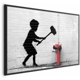  Plakat - Destroy the Fire Hydrant 90x60 Crni okvir | shoptok.hr