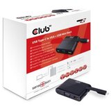 Mini docking station Club 3D USB TYPE C 3.1 GEN 1 TO VGA + USB TYPE A 3.0 + USB TYPE C CHARGING 60W DOCKING STATION CSV-1532 Cijene