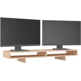  Stalak za monitor 100 x 27 x 14 cm od masivne borovine | shoptok.hr