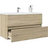Ormarić za umivaonik boja hrasta sonome 80x38,5x45 cm iverica | Eponuda.ba