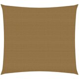 The Living Store Senčno jadro 160 g/m² taupe 4x4 m HDPE - Senčno Jadro, (21630846) Cene