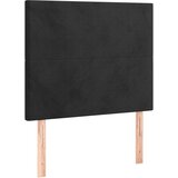  Okvir za krevet bez madraca crni 100x200 cm baršunasti | shoptok.hr
