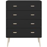 Tvilum Crna visoka komoda 81x105 cm Mino - | shoptok.hr