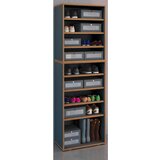 MID.YOU Regal Za Čevlje Salia, Antracit, Barva Hrasta | Shoptok.si