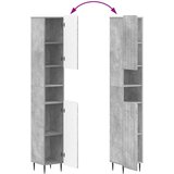  Set kupaonskih ormara od 4 dijela ZWOLLE Betonska siva | shoptok.hr