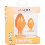 California Exotic Novelties Analna čepa "Cheeky Buttplug" - oranžna (R14380or) | Shoptok.si