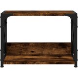  Stalak za pisač 2 razine boja hrasta 44 x 26 x 31,5 cm drveni | shoptok.hr