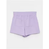 LC Waikiki Shorts - Purple - Normal Waist