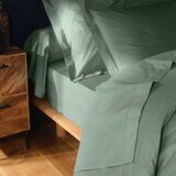 Douceur d intérieur Svijetlo zelena pamučna plahta 180x290 cm Lina – | shoptok.hr
