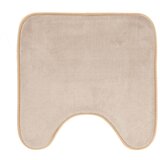 Douceur d intérieur Bež kopalniška preproga za WC 45x45 cm Vitamine – Cene