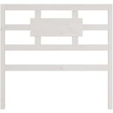  Uzglavlje za krevet bijelo 95 5x4x100 cm od masivne borovine | shoptok.hr