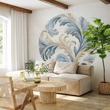  Okrugla fototapeta - Baroque vine in bright colours 140x140 | shoptok.hr