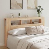  LED uzglavlje boja hrasta sonome 180x18,5x103,5 cm | shoptok.hr