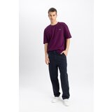 Defacto Baggy Straight Leg Gabardine Trousers Cene