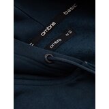 Ombre BASIC men's cotton stretch sweatshirt - navy blue | Eponuda.ba