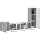 Set TV komoda Zidne 4 pcs Siva Sonoma Konstruirano drvo | shoptok.hr