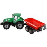 Green Tractor with Red Trailer Fractal Drive | shoptok.hr