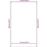 vidaXL Predpražnik moder 115x200 cm | Shoptok.si