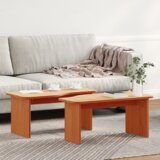  Stolić za kavu 2 pcs Voštano smeđa 100 x 69 x 35.5 cm | shoptok.hr