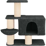 Mačje drvo s sisalnim postoljima za grebanje Tamnosiva 96 cm | Eponuda.ba