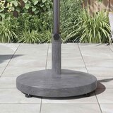 Baza za suncobran Tamno siva drvenasta 48 x 48 x 32 cm | shoptok.hr