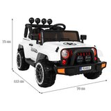  Auto na akumulator Full Time 4WD 4x4- bijeli | shoptok.hr