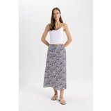 Defacto A-line Printed Regular Waist Midi Skirt | shoptok.hr