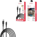 Ven-Dens Brzi punjač USB - A na Lightning kabel - Crna | shoptok.hr