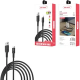 Hitra polnilna USB - A na Lightning kabel - Črna