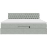  Otomanski krevet s madracem i LED 160x200 cm baršunasti | Eponuda.com