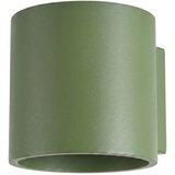 Sollux Lighting Stenska svetilka ORBIS 1 zelena oliva, (5000352012) | Shoptok.si
