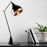 Hanah home stona lampa E27 Max 40W, Crno-Bakar | ePonuda.com