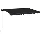 vidaXL Tenda na automatsko uvlačenje 400 x 350 cm antracit | shoptok.hr
