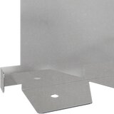  Ograda oko Travnjaka 20 pcs 102 x 15 x 4 cm Čelik Srebrna | shoptok.hr