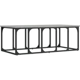 Stolić za kavu siva boja hrasta 100x50x35,5cm konstruirano drvo | shoptok.hr