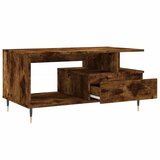  Stolić za kavu boja hrasta 90x49x45 cm konstruirano drvo Smeđa | Shoptok.si