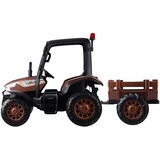 Veliki traktor s prikolicom 4×4 – smeđi | shoptok.hr