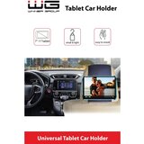 Winner Group - Držač tableta za naslon za glavu u automobilu na čičak, crna | Eponuda.com