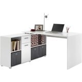 Livetastic kombinirana pisalna miza leseni material bela Cene