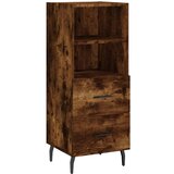 Maison Chic Komoda - Predalnik dimljeni hrast 34,5x34x90 cm inženirski les, (21718184) Cene