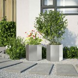  Vrtne sadilice 2 kom šesterokutna 46x40x45 m nehrđajući čelik | shoptok.hr