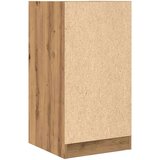 vidaXL Lekarniška omara artisan hrast 40x41x77,5 cm inženirski les | Shoptok.si