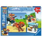 Ravensburger puzzle paw patrol se igraju 3x49kom | shoptok.hr
