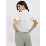 Vinceotto Shirt-NM-KS-KA-01148.50P-white-green | Shoptok.si