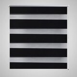 vidaXL Rolo crne zavjese sa zebrastim linijama 120 x 175 cm | shoptok.hr
