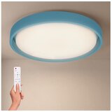  Brilagi-LED prigušiva svetiljka MATTEO LED/48W/230V 3000-6500K, prečnik 41 cm, tirkizna + daljinski upravljač | Eponuda.com