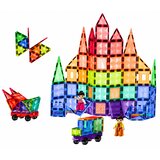 Magnetic Construction Blocks 3D Panels Creative STEM Colorful 100 pcs. | shoptok.hr