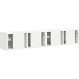 TV zidni ormar Zidne 2 pcs Bijelo 78,5 x 31 x 29,5 cm | shoptok.hr